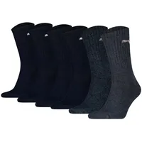 Puma Socken Unisex 6er Pack Bequem sitzend blau 39-42