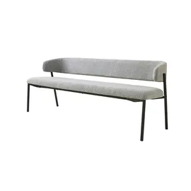 Schöner Wohnen Sitzbank OSLO Grau 200 x 80 x 56 cm