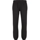 URBAN CLASSICS Basic Essential Relaxed Fit Jogginghose Schwarz L