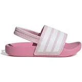 Adidas Sportswear Pantoletten Adilette Estrap rosa/weiss
