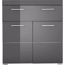 trendteam Amanda Badkommode 73 x 81 x 31 cm Grau