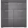 trendteam Amanda Badkommode 73 x 81 x 31 cm Grau