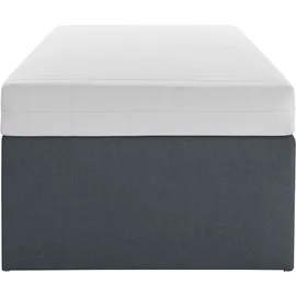 Westfalia Schlafkomfort Boxspringbett 90 x 200 cm Grau
