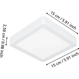 EGLO Fueva 6 1 weiß 15 cm