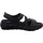 WOLKY Bequeme Sandalen für Damen, schwarz, Größe 37 EU