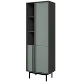 Mirjan24 Standregal 63 x 43 x 195 cm Grün