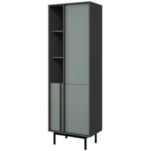 Mirjan24 Standregal 63 x 43 x 195 cm Grün