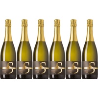 6x Chardonnay Sekt brut - Weingut Stadler, Pfalz! Sekt/Qualitätsschaumwein