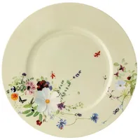 Rosenthal Platzteller 33 cm beige/grün/mehrfarbig