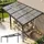 Juskys Terrassendach Jakarta 6 x 3 m grau