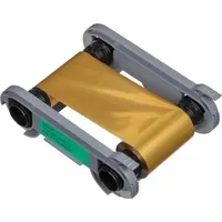Evolis Schreibmaschine Zubehör, Primacy 2 Farbband gold (1000)