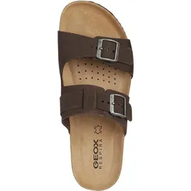 GEOX Sandal Ghita Sandalen Dark Coffee 44