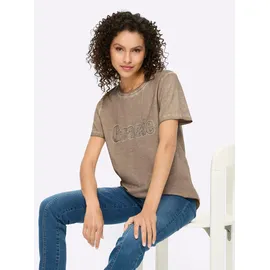 Heine Shirt Braun 38