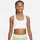Nike Swoosh Sport-BH, White/Pure Platinum, 12-13 Jahre EU