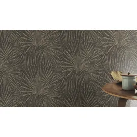 Rasch Textil Rasch Vliestapete 555745 Grau-Grauschwarz Muster & Motive 10,05 m x 0,53 m