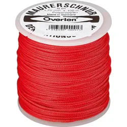 Overmann Maurerschnur PE 1,7mm 100m rot