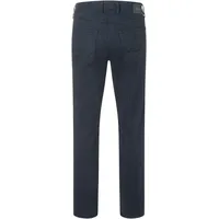 MAC Stoffhose "Arne", Herren, Gr. 32, Länge 34, grau (schwarz indigo), Web, Obermaterial: 97% Baumwolle, 3% Elasthan, unifarben, regular fit knöchellang, Hosen Stoffhose, im Five-Pocket Style