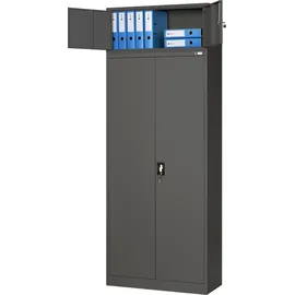 Jan Nowak C01L Aktenschrank 38 x 90 x 40 cm Anthrazit