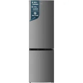 Homex CFSN2531C-S Kühl-Gefrierkombination (253 l, 1810 mm hoch, Silber)