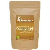 TAUSENDKRAUT FÜR MEHR LEBENSQUALITÄT! Tausendkraut Cordyceps Vitalpilz Pulver 200 g