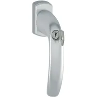 HOPPE Fenstergriff NY 0810S/U10 Alu.F1/naturf.32mm abschl.HOPPE