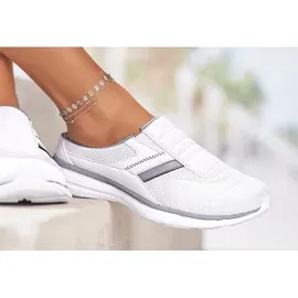 VIVANCE Sabot Damen weiß / hellgrau Gr.41