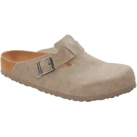 Birkenstock Boston Weichbettung Veloursleder taupe 43