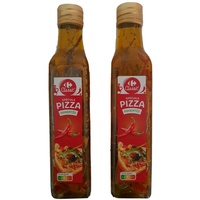2x Pizzaöl Pizza Öl aus Frankreich mit Kräutern 250 ml Pikant Chilli vegan