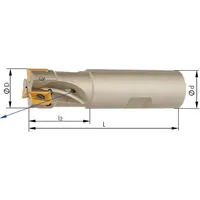 FORMAT Schaftfräser 90° mit Innenkühlung ø16mm Z 2