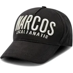 Local Fanatic  Schirmmütze Kappe NARCOS  in Schwarz, Einheitsgrösse