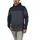!Solid Hoodie mit Musterung Blau S