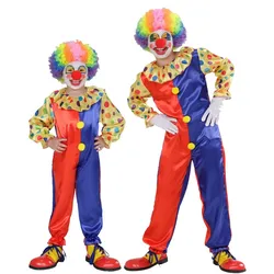 Zirkus Clown Fridolin Kinder Kostüm - 128