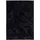 Pergamon Luxus Super Soft Fellteppich Pearl Schwarz 80x150cm