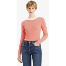 Levi's Levi's® Strickpullover RIB SWEATER mit Batwing Logo rot M (38)