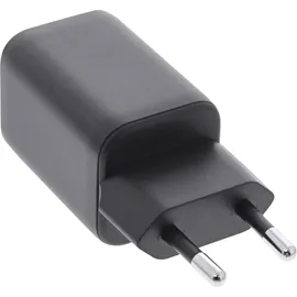 InLine Power Delivery + Quick Charge USB Netzteil, 33W, USB-A + USB-C, schwarz