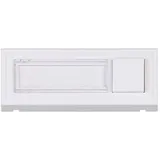 HEIDEMANN 70519 Klingelplatte mit Namensschild 1fach Reinweiß 18V/2A