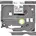 TZe-121 laminiert schwarz auf transparent 0 9cm x 8m