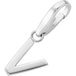 Charm Buchstabe "Buchstabe V, Silber 925", silber, GIORGIO MARTELLO MILANO, Charms, Damen, Silber 925 (Sterlingsilber)