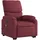 vidaXL Massagesessel elektrisch 99 x 99 x 99 cm Weinrot mit Aufstehhilfe