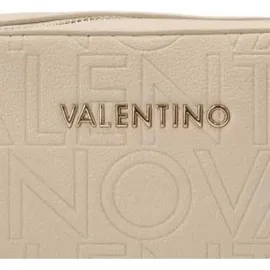 Valentino Pansy Schultertasche Kunstleder Beige