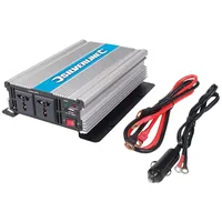 Silverline Spannungswandler, 12 V 1000 W 2 x 500