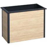 Estexo Hochbeet Design 100 x 50 x 77 cm Holz-Optik