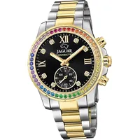 Jaguar Damen Uhr Multifunktion silber gold D2UJ982/5 - Silber