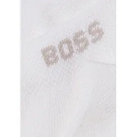 Boss 2P AS Logo Bamboo Socken 2 Paar Weiß 43-46