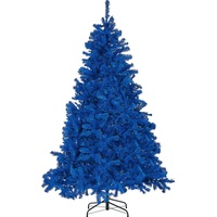 Beliani Künstlicher Weihnachtsbaum 180 cm blau Farnham