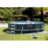 Intex Ultra XTR Frame Pool Set 549 x 132 cm inkl. Sandfilterpumpe 26330GN