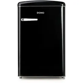 DOMO collection DO91702R Retro-Kühlschrank (108 l, 895 mm hoch, Schwarz)