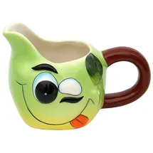 neuetischkultur Milchkännchen mit Gesicht Apfel