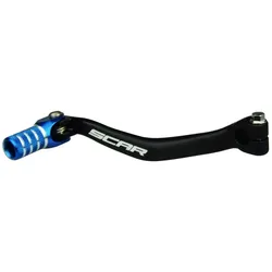 SCAR Schwarzer Gangwahlhebel/TM blaue Spitze, schwarz