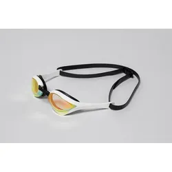 ARENA Unisex Wettkampf Schwimmbrille Cobra Ultra, YELLOW COPPER-WHITE, ONE SIZE